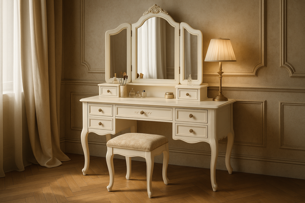 Antique White Vanity Desk Ideas to Elevate Your Daily Ritual