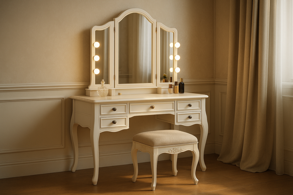 Vintage White Vanity Desk Ideas to Elevate Your Bedroom Rituals