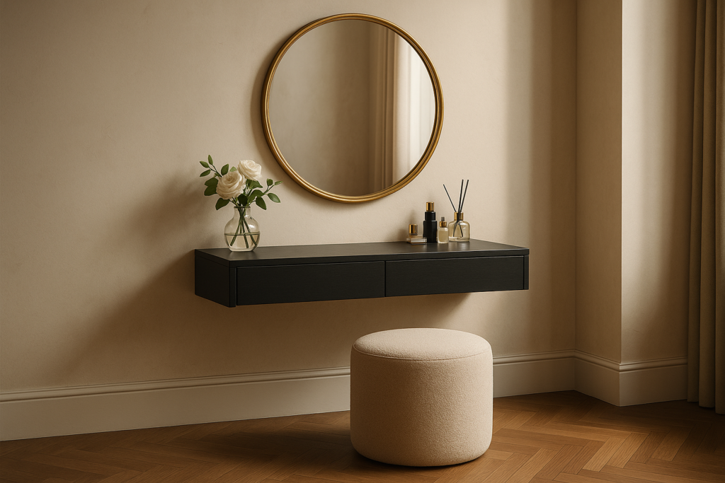 Wall Mounted Vanity Desk Ideas for a Sleek, Modern Retreat