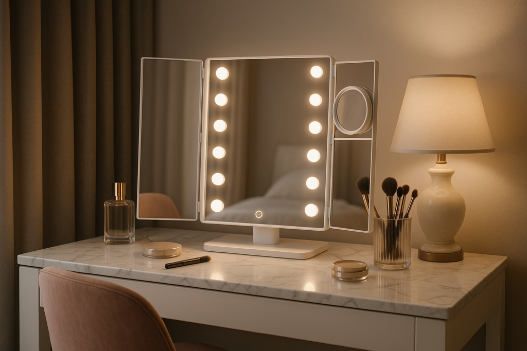 LED Mirror Vanity Desk Ideas to Elevate Your Daily Ritual
