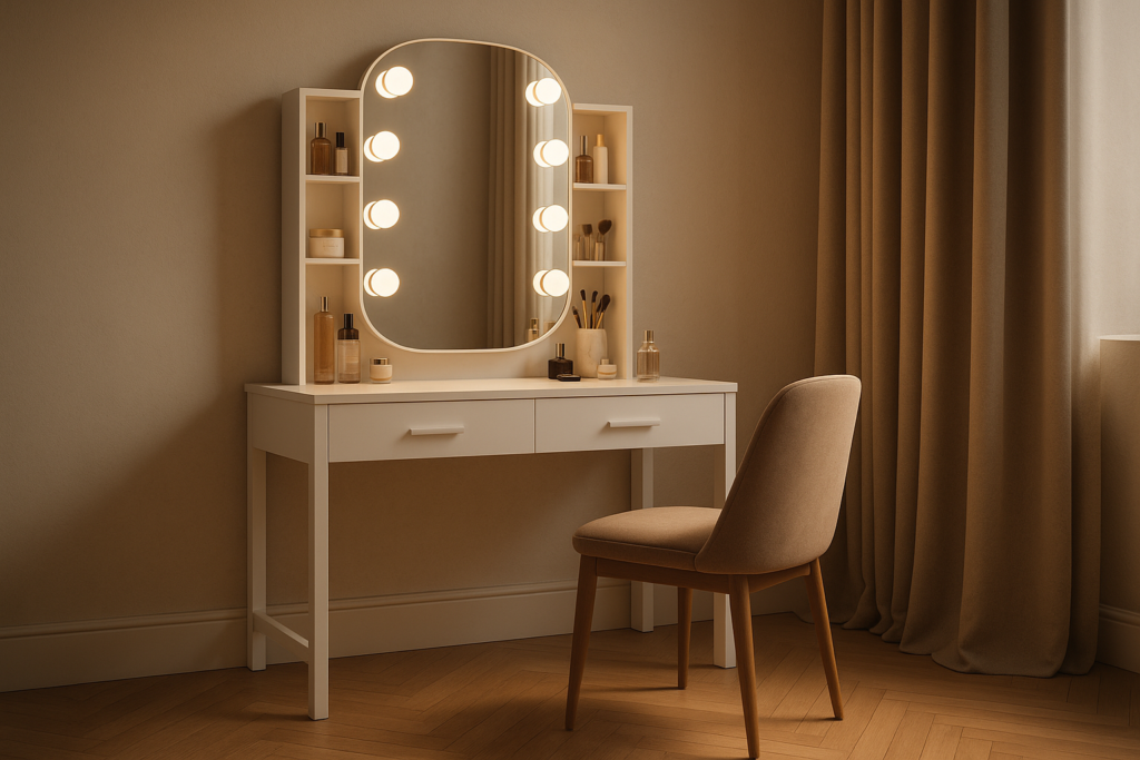 Vanity Desk Combination Ideas to Transform Your Daily Routine