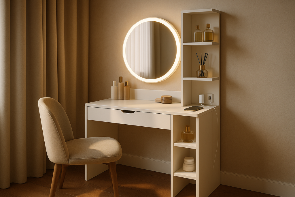 3 in 1 Vanity Desk Ideas to Elevate Your Daily Beauty Ritual