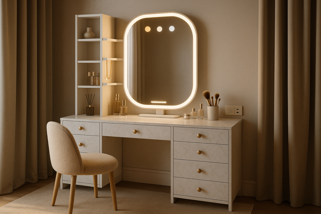 LED Vanity Desk Ideas That Redefine Beauty and Daily Rituals