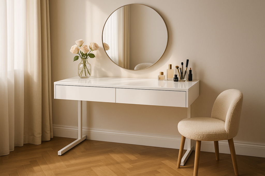 White Vanity Desk Ideas to Elevate Your Daily Rituals