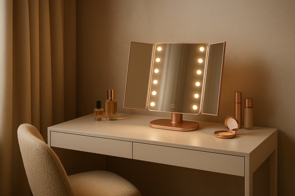 Light Up Mirror Vanity Desk Ideas to Elevate Your Beauty Space