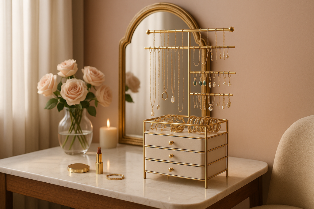 Vanity Desk with Jewelry Storage: Elevate Your Daily Rituals